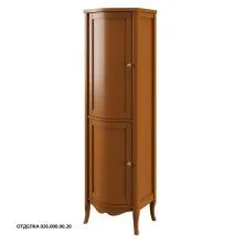 Caprigo Пенал TREVI 50 см, левый, светлое дерево, эмаль