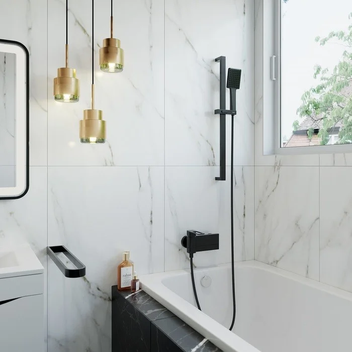 Приобрести iddis душевая штанга slide, 696мм, черный матовый sli70bli17