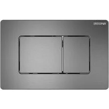 Grossman Клавиша смыва Classic, оружейная сталь 700.K31.04.42M.42M