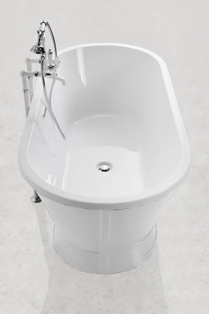 Приобрести ванна акриловая отдельностоящая belbagno 170х80 см, bb35