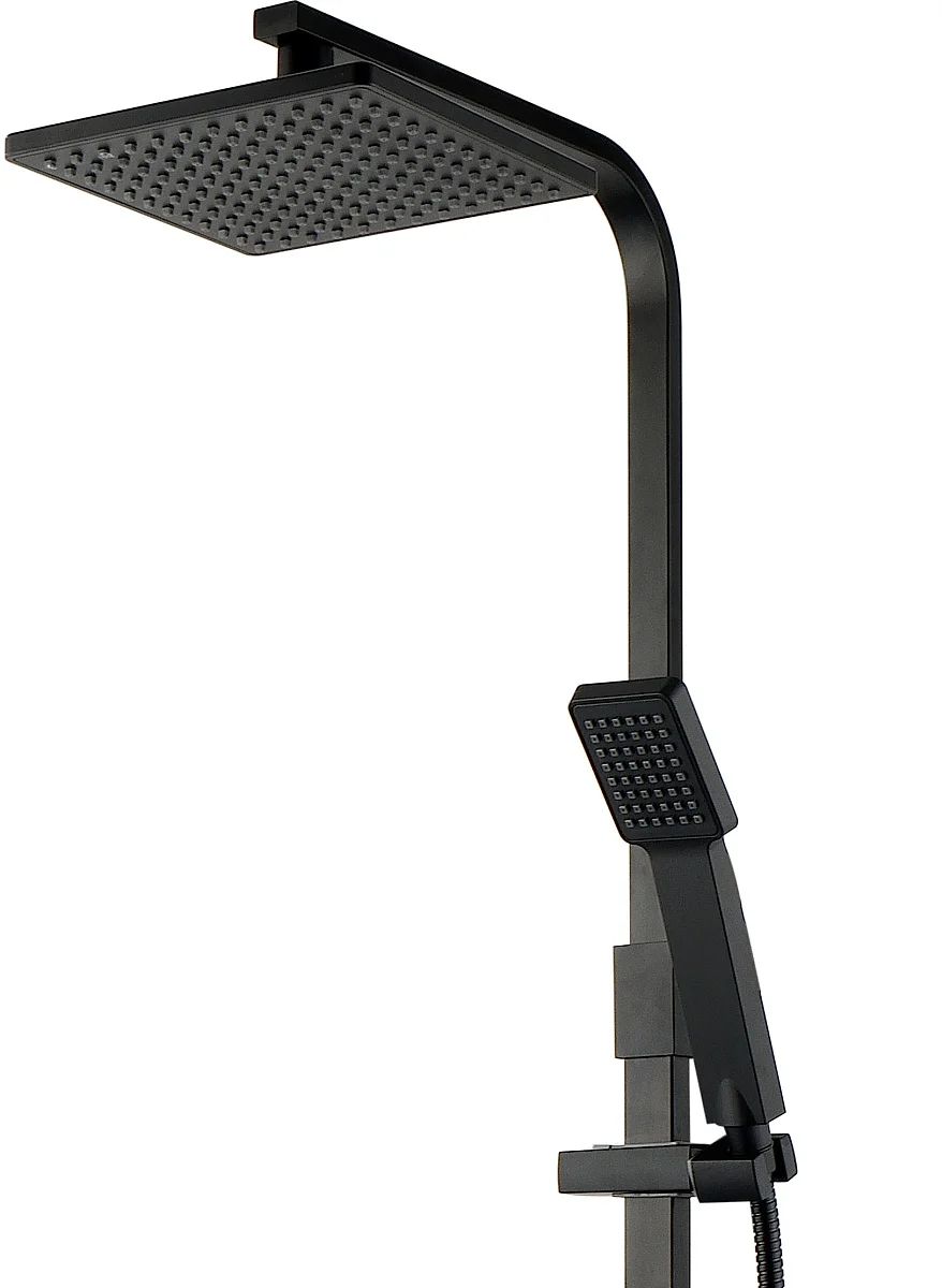 Приобрести aquanet душевая стойка gotic 120 см, черная af440-72-s-b