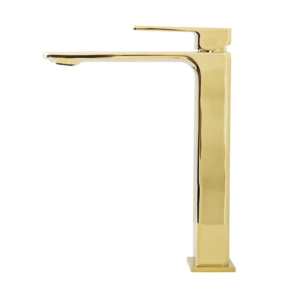 Приобрести belbagno смеситель для раковины luce, высокий, золото luc-lmc-oro-w0