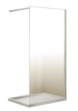 Aquanet Душевая перегородка Cinetic AE12-F-90H190U-CT 900, прозрачное стекло