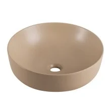 BelBagno Накладная раковина 41х41 см, бежевый BB1315-H316