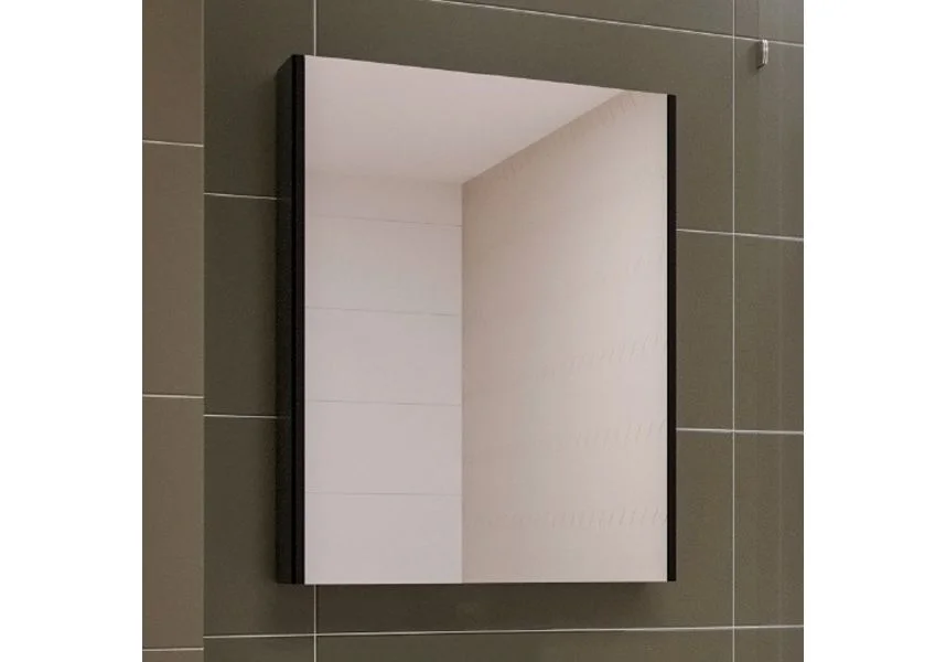 Приобрести зеркало-шкаф velvex klaufs 60 см zskla.60-217, черный