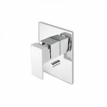 Kerama Marazzi Смеситель для душа скрытого монтажа Futura с дивертором на два потока, хром 66470EKM.21.018