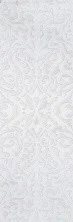Декор настенный Gracia Ceramica Stazia white decor 01 300x900, белый, 1-й сорт 