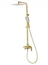 Душевая система WONZON & WOGHAND DIAMOND, Брашированное золото (WW-88739011-BG)