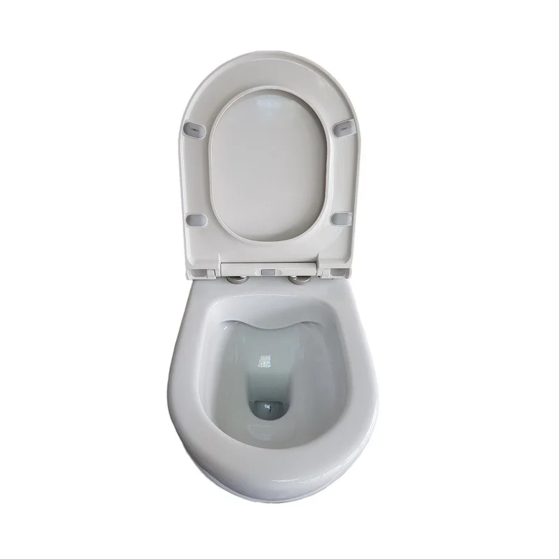 Приобрести turavit подвесной унитаз rondo безободковый, с тонким сиденьем микролифт