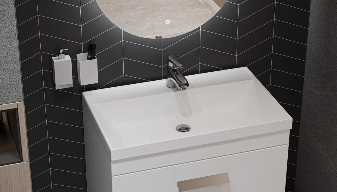 Приобрести тумба напольная с раковиной velvex orlando 70 см белый/матовый tnorl.70-211