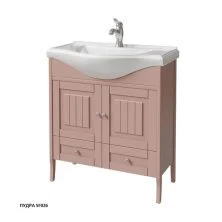 Caprigo Тумба с раковиной GENOVA 80 см, пудра 34412 11