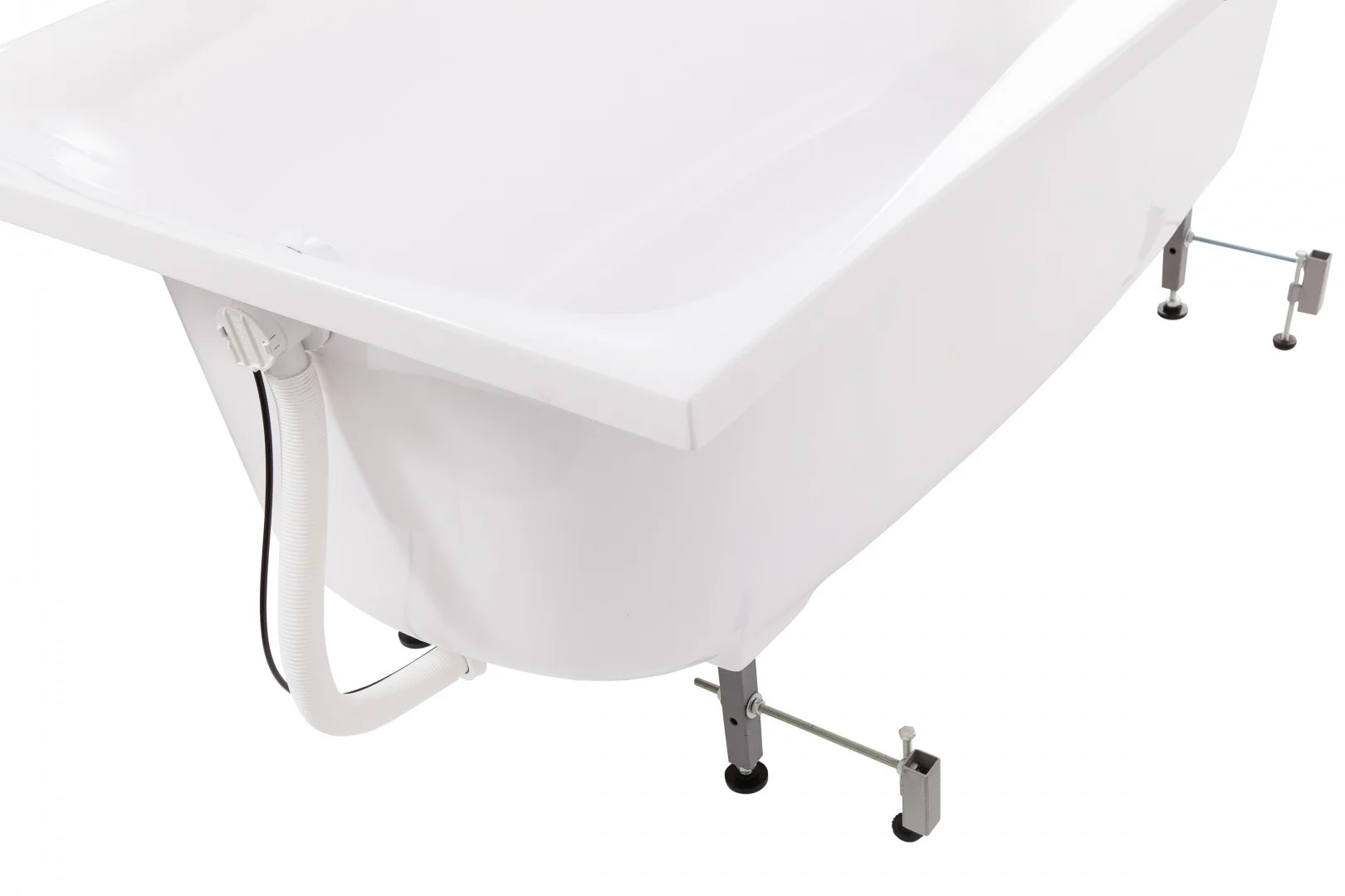 Приобрести aqua de marco пристенная ванна mira 178x79см, каменные ножки 1180wmir