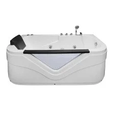 Loranto Ванна акриловая с гидромассажем 170х80 см, белая, правосторонняя (CS-832NR)