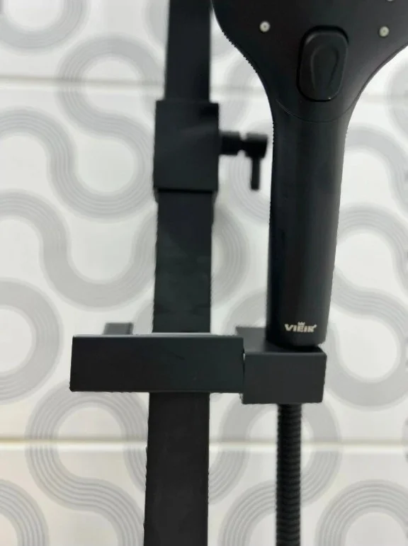 Приобрести душевая система vieir cielo 974 мм, с термостатом, черный v393561c