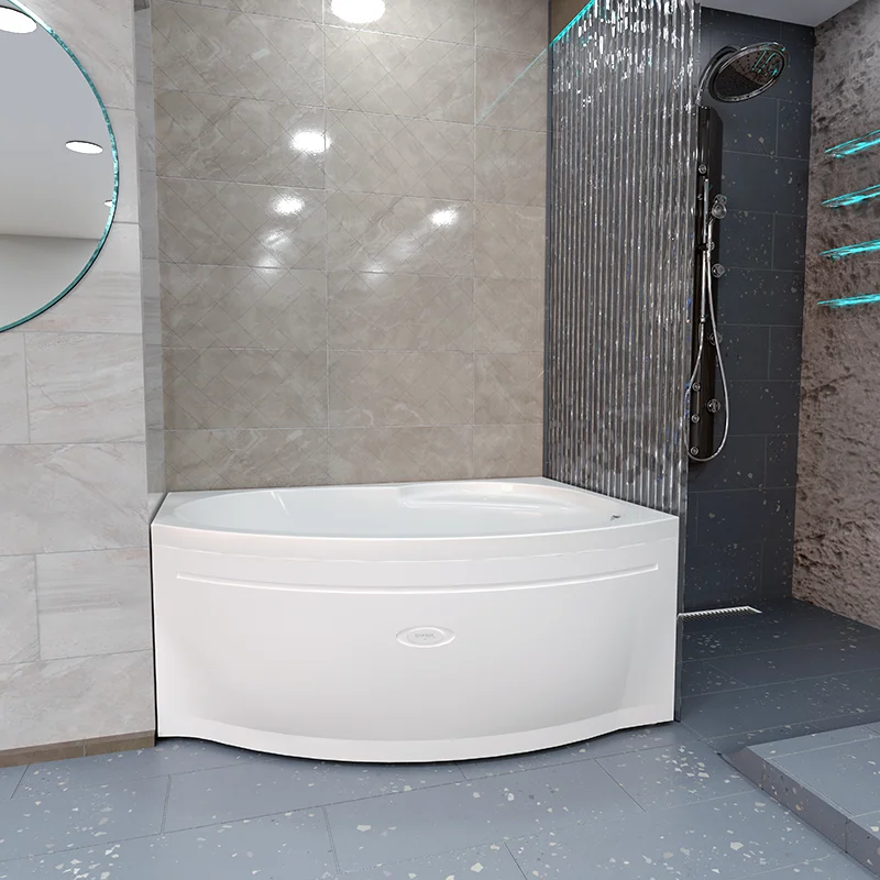 Приобрести радомир акриловая ванна монти 150x105 см l ( комплект каркас и слив )