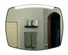 Azario Зеркало 80х60 см, белый, сенсорный выключатель, диммер, AZ-Z-072ALM