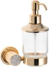 Boheme Дозатор жидкого мыла Royale Cristal, золото\белый 10932-G