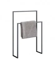 Velvex Полотенцедержатель напольный Gelou 440мм, черный plGEL.45-54