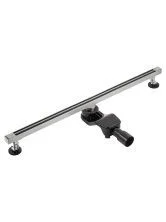 Душевой трап 90 см WONZON & WOGHAND, Брашированный никель (WW-65409T-BR)