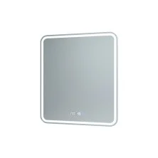 Mirsant Зеркало Harmony 60х70 см, с подсветкой, подогревом и часами УТ000093174