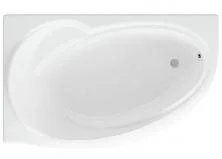 Акриловая ванна асимметричная Aquatek Бетта L 150x95 см
