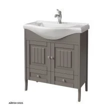 Caprigo Тумба с раковиной GENOVA 80 см, айрон 34412 8