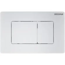 Grossman Клавиша смыва Classic, матовый белый 700.K31.04.01M.01M