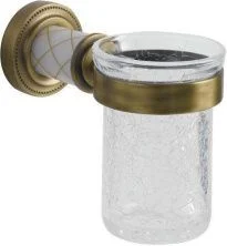 Boheme Стакан для зубных щеток Murano, бронза\белый 10904-W-BR