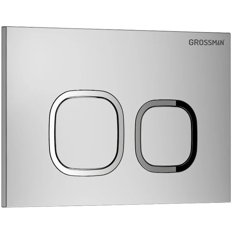 Приобрести grossman клавиша смыва cosmo, матовый хром 700.k31.02.110.110
