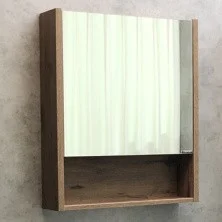 Сomforty Зеркало-шкаф "Марио-60", дуб темный