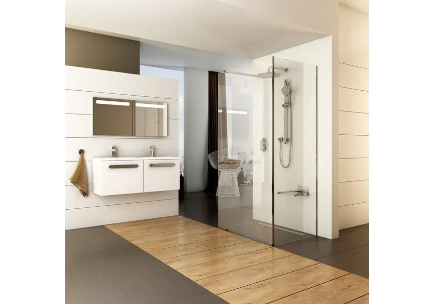 Приобрести душевая перегородка ravak walk-in corner 120х90 см gw1cg7c00z1 алюминий/прозрачное