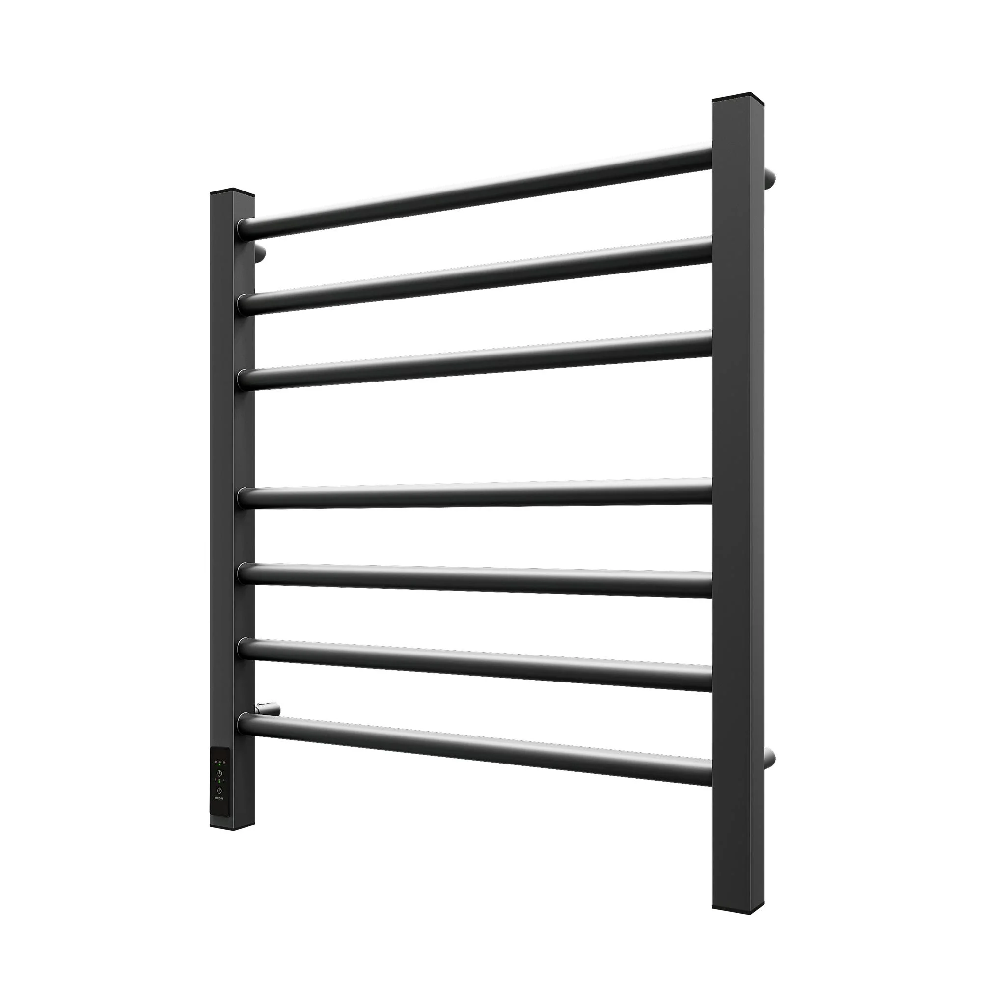 Приобрести point полотенцесушитель электрический веста п7 500x600, диммер слева, графит pn70756gr
