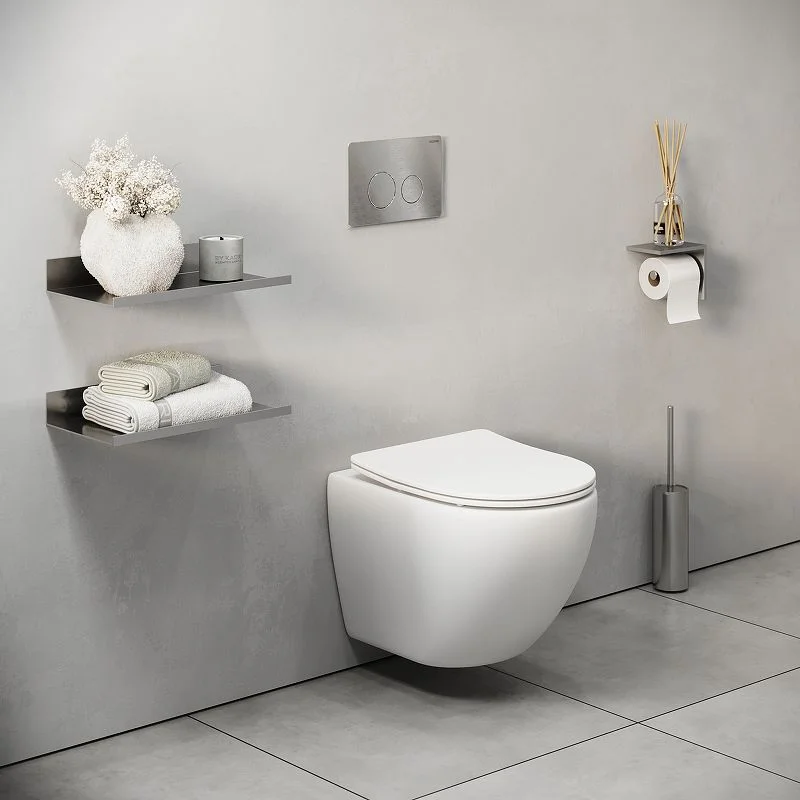 Приобрести grossman клавиша смыва style, сатин 700.k31.05.12m.12m