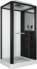 Grossman Гидробокс 110х90 см, черный GR223