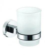 AZARIO Стакан для зубных щеток NESSY, хром AZ-73106