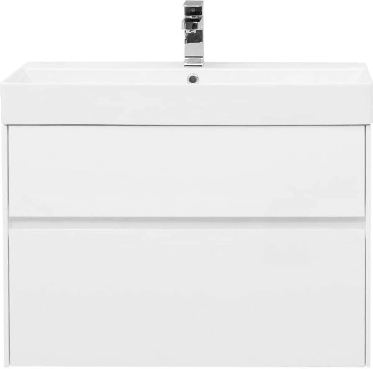 Приобрести aquanet тумба с раковиной бруклин 85 см, белая 00212598