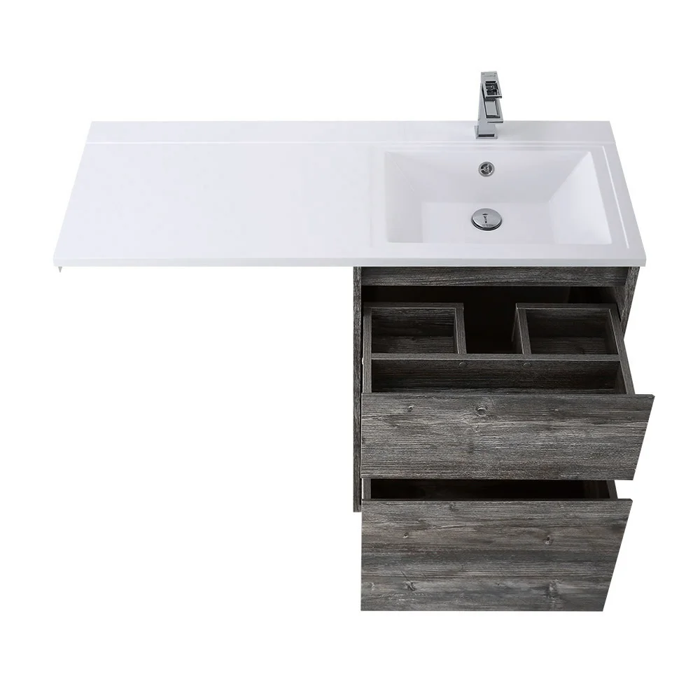 Приобрести belbagno тумба с раковиной kraft 120 см, напольная kraft-lvd-58/120-r pino pasadena, белая раковина