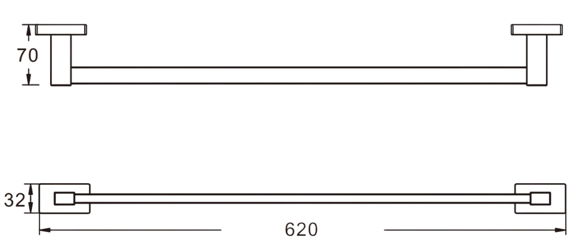 Приобрести полотенцедержатель vieir v5017c черный