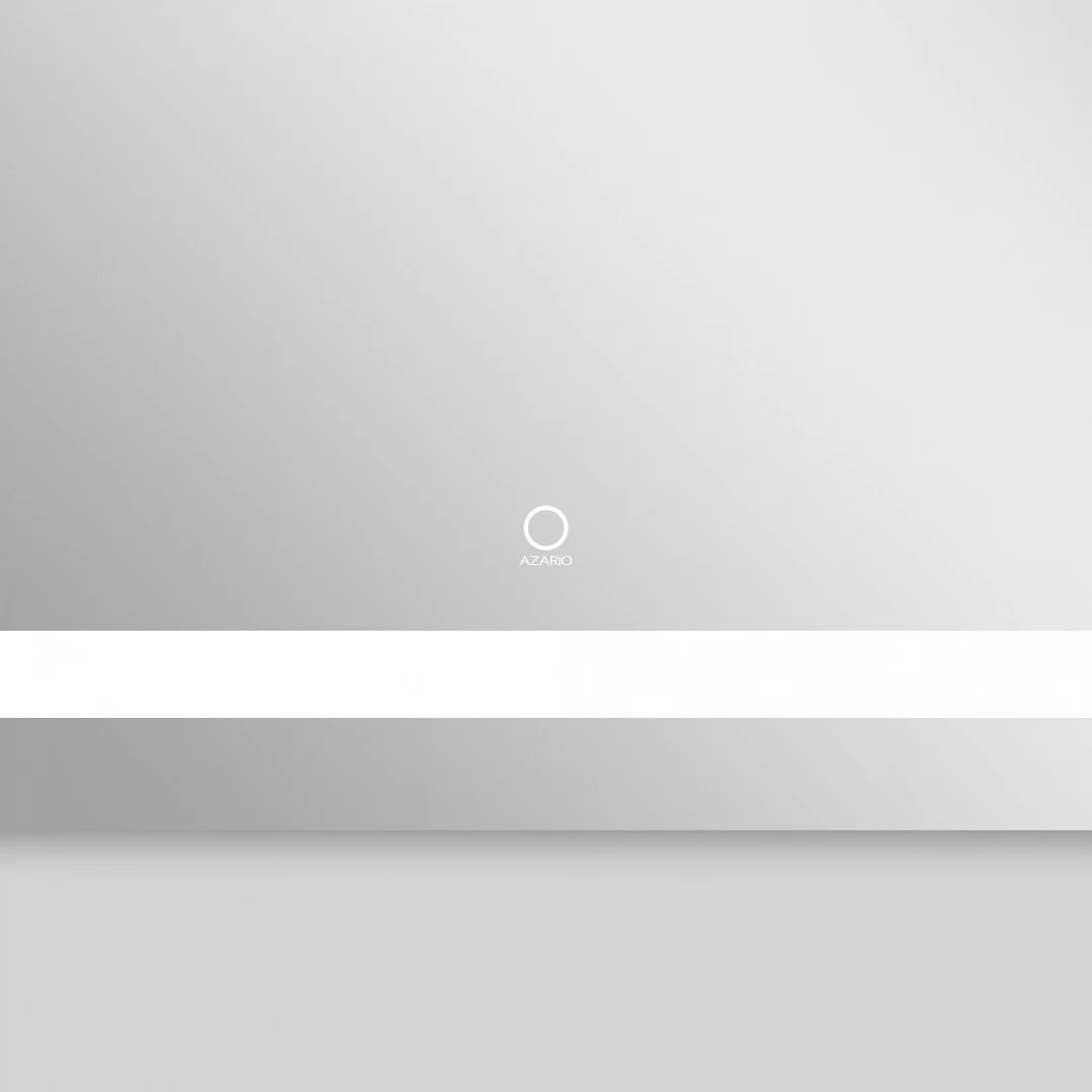 Приобрести azario зеркало 80х60 см, белый, сенсорный выключатель, диммер, az-z-046-1cs