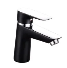 Cмеситель для раковины ViEiR Autunno 145 мм, черный V263511C