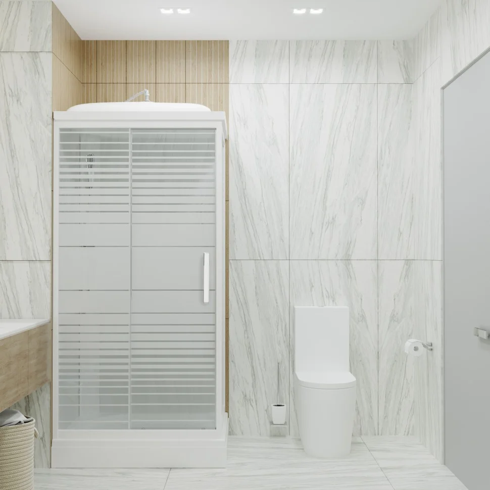 Приобрести тритон душевая кабина квадро 120х80 см, белая, узор, левая щ0000045508