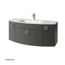 Caprigo Тумба с раковиной LEGATO 120 см, графит