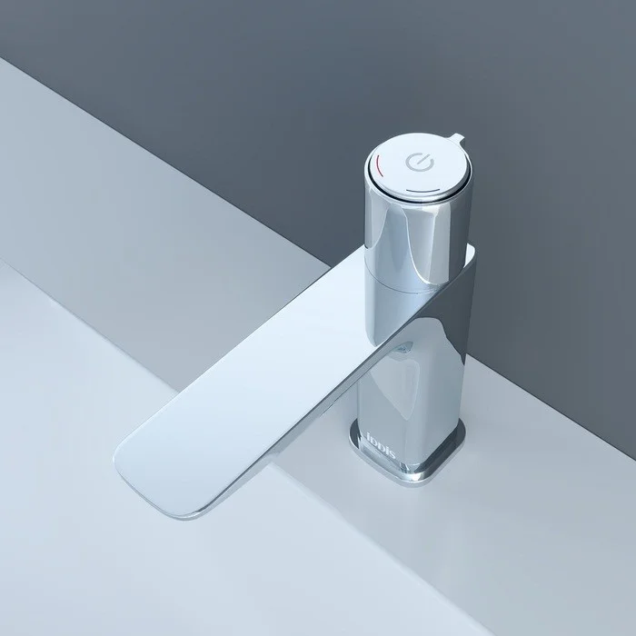 Приобрести iddis смеситель для раковины slide push control 182мм, хром slisbbti01
