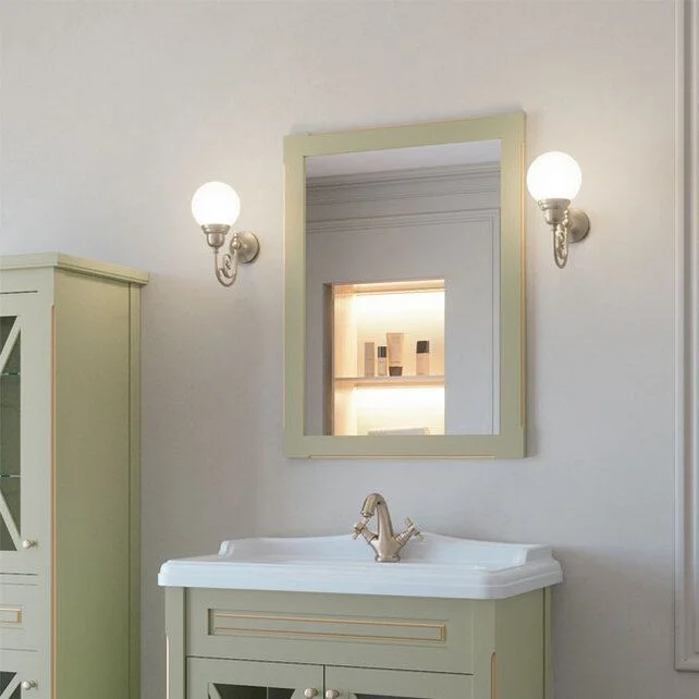 Приобрести caprigo зеркало napoli 60 см, зеленое, эмаль