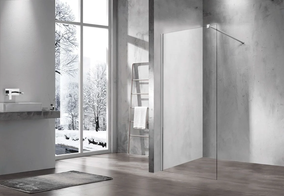 Приобрести vincea душевая перегородка walk-in 70 см, прозрачное, хром vsw-1h700cl