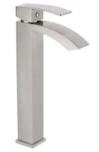 Grocenberg Смеситель для раковины, высокий, никель GB3007NK