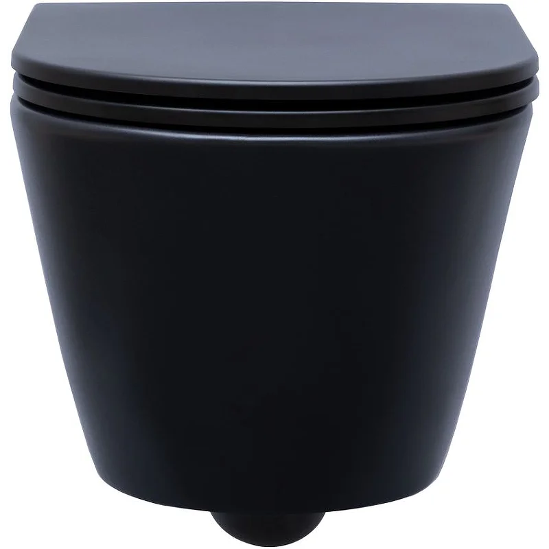 Приобрести aquanet подвесной унитаз lake lake-wb черный матовый