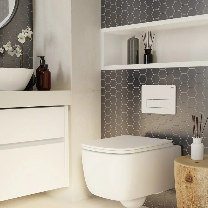 Приобрести iddis смывная клавиша unifix 010, белый uni10w0i77