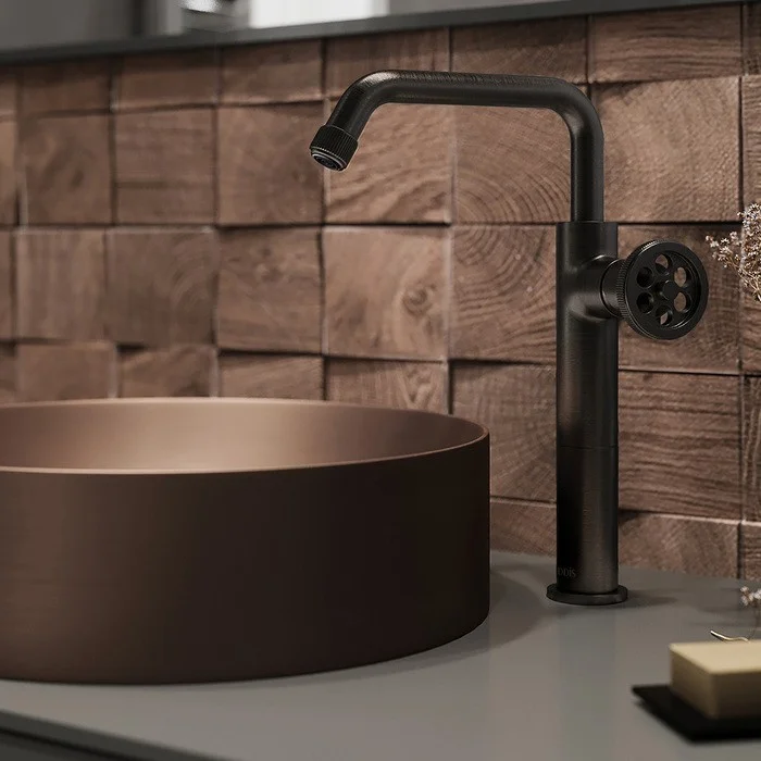 Приобрести iddis смеситель для раковины grange 326мм, высокий, графит gragmr1i01