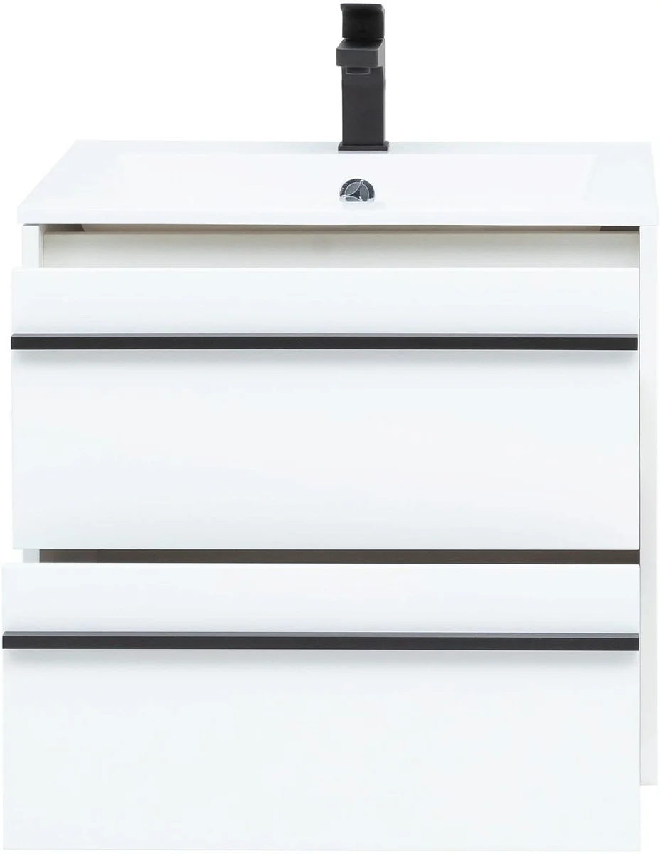 Приобрести aquanet тумба с раковиной lino 60 см, белая матовая